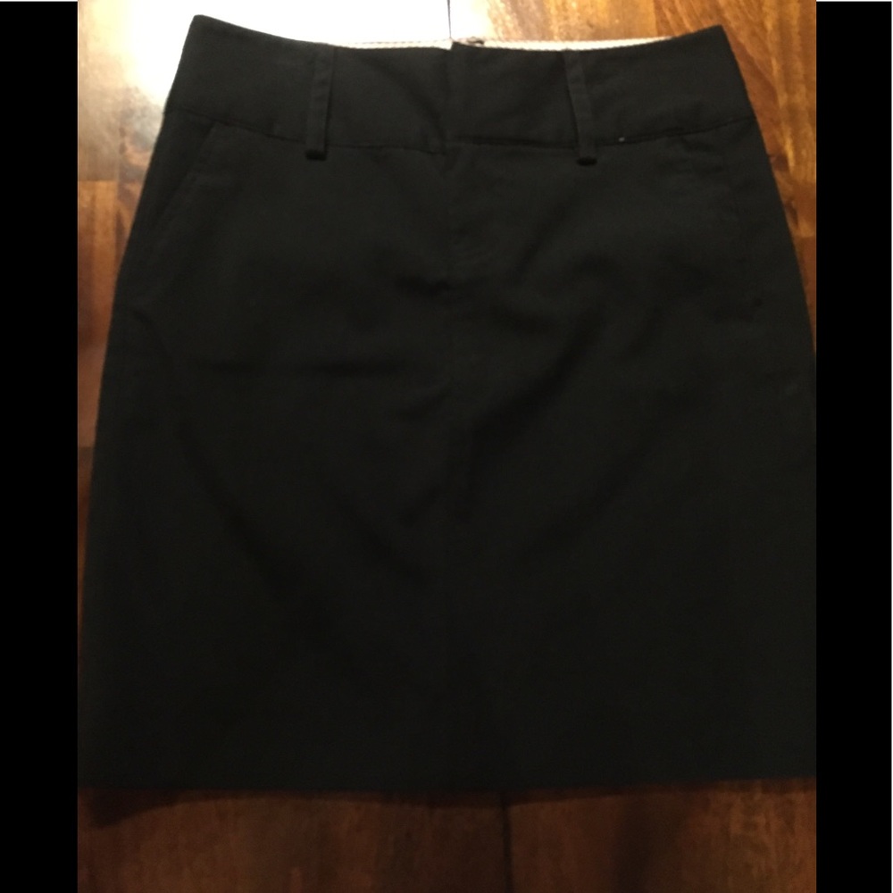 Black tommy pencil skirt